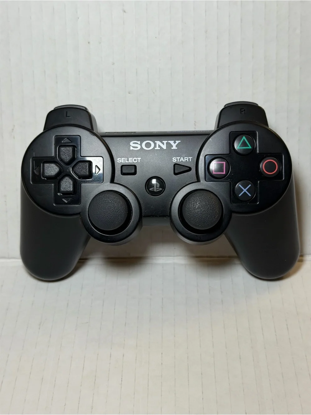 OEM PS3 Sony DualShock 3 PlayStation 3 Controller - Black - Tested, Working